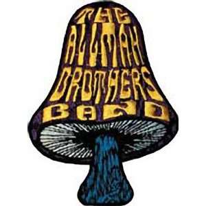  THE ALLMAN BROTHERS BAND MUSHROOMS EMBROIDERED PATCH