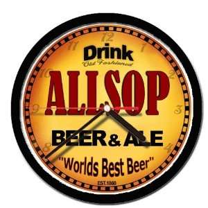  ALLSOP beer and ale wall clock 