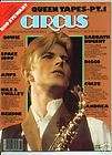 Circus Magazine 1977 February 28 David Bowie Rod Stewar