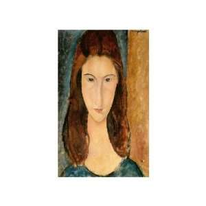 Amedeo Modigliani   Jeanne Hebuterne, 1919 Giclee Canvas  