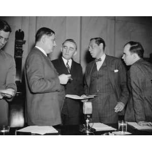  1938 photo Monopoly huddle. Washington, D.C., Dec. 12. At 