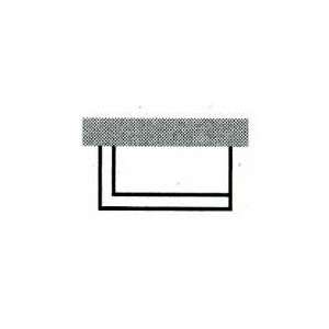 Duravit 8798 Back to Wall Tub Furniture Panel w/Step on Left & Support 