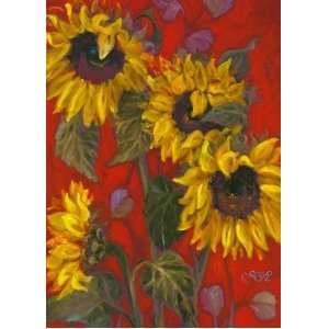  Art Reproduction Oil Painting Sunflowers Classic 20 X 24 