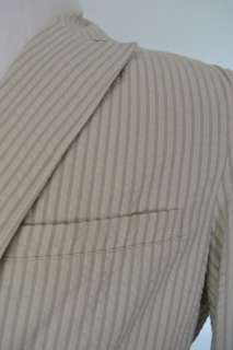 NEW Khaki Seersucker Blazer Sports Jacket NWT RTL $225  