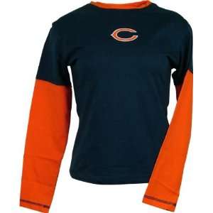  Chicago Bears Womens Deconstructed Long Sleeve Tee 