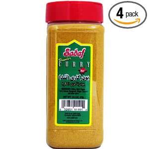 Sadaf Curry Powder Hot, 13.3 Ounce (Pack of 4)  Grocery 