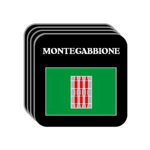 Italy Region, Umbria   MONTEGABBIONE Set of 4 Mini Mousepad Coasters