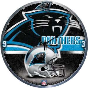   Carolina Panthers High Definition 18 inch Clock