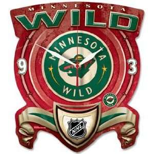  NHL Minnesota Wild High Definition Clock