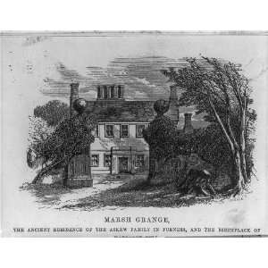  Marsh Hall,Residence of Askew Family,Furness,England,1867 