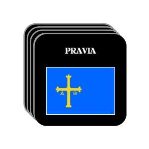  Asturias   PRAVIA Set of 4 Mini Mousepad Coasters 