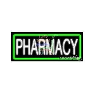  Pharmacy Neon Sign 13 inch tall x 32 inch wide x 3.5 inch 