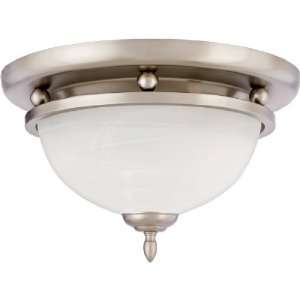  Quoizel DY1605ES Delray 3 Light 15 Inch Flush Mount 