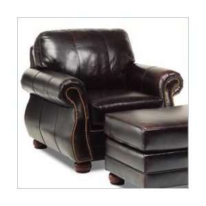  Antique Brass Distinction Leather Easton Chair (multiple 
