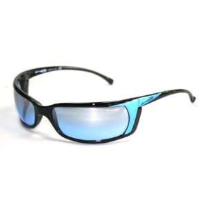 Arnette Sunglasses Slide Black with Light Blue Element  