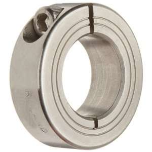 Ruland MCL 80 SS One Piece Clamping Shaft Collar, Stainless Steel 