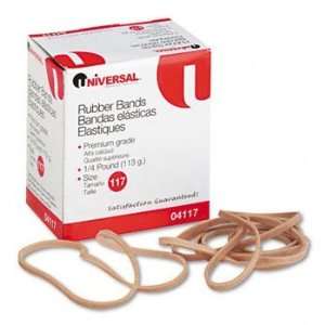  Universal® Rubber Bands RUBBERBANDS,SIZE117,1/4LB (Pack 