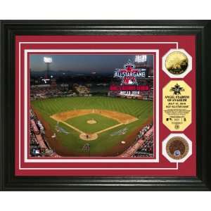  MLB 2010 All Star Game 24KT Gold & Infield Dirt Coin Photo 