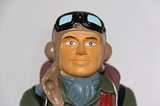   home rod end pilot model other rc pilot model wwii 1 6 brown and green