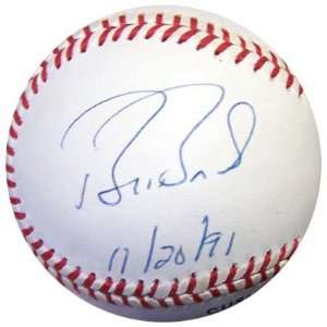  Autographed Barry Bonds Baseball   NL PSA DNA #G02085 
