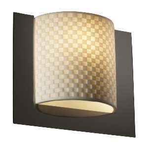  PNA 5560   Justice Design   Framed Square 3 Sided Wall Sconce (ADA 