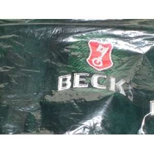  BECKS BEER Plush Dark Green Golf Club Head Covers (3) 18 