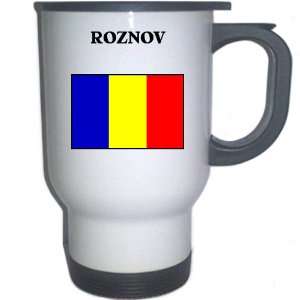  Romania   ROZNOV White Stainless Steel Mug Everything 