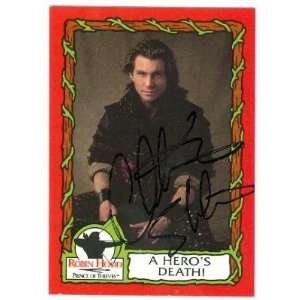  Slater Autographed Trading Card Robin Hood (ip)