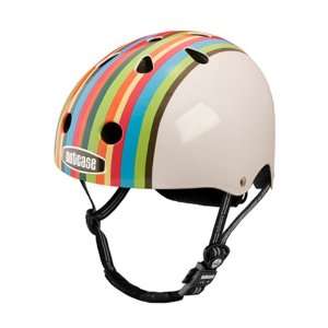 Nutcase Helmet   Rainbow Stripe Model NTG2 2109 Street Sport Helmet 