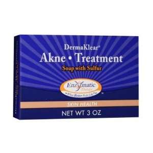  Enzymatic Therapy  DermaKlear, Akne Treatment, Sulfur Soap 