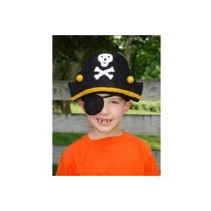  Felt Pirate Hat Set Toys & Games