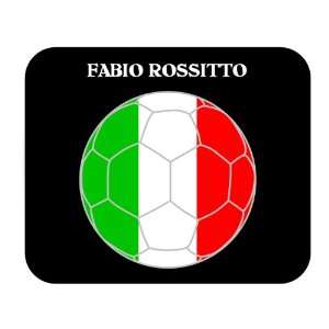  Fabio Rossitto (Italy) Soccer Mouse Pad 