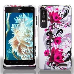  Purple Rose Design Snap on Hard Skin Shell Protector Cover 