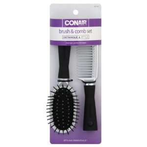   Essentials Brush & Comb Set, Detangle & Style