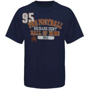  Richard Dent Chicago Bears Hall Of Fame T Shirt   Navy 