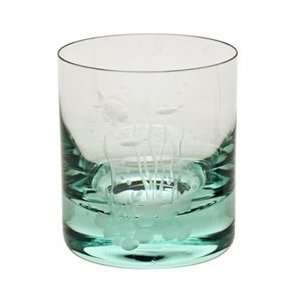  Moser Crystal Beryl Whisky Double Old Fashioned Ocean Life 