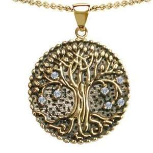  1inch 6 grams Designer Tree of Life Pendant Medallion by Devorah 