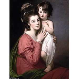   Oil Reproduction   George Romney   32 x 42 inches  