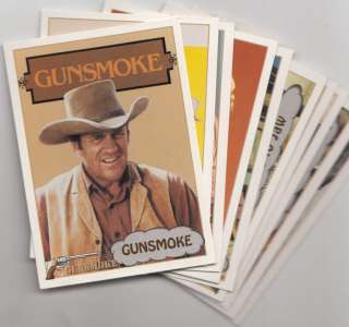  pacific gunsmoke complete set of 110 cards condition 