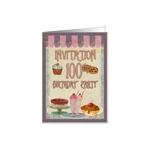    100th Birthday Party   Cakes, Cookies, Ice Cream Card Toys & Games