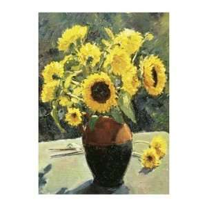  Sunflowers   Poster by Edward Noott (23 1/2x31 1/2)