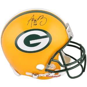   Rodgers Autographed Pro Line Helmet W/Super Bowl Xlv Mvp Inscription