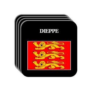   Normandie (Upper Normandy)   DIEPPE Set of 4 Mini Mousepad Coasters