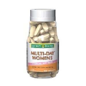 Natures Bounty Multi Day Womens Tablets With Calcium & Extra Iron 100