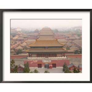  Rooftops and a Gate of the Forbidden City Seen from Coal 