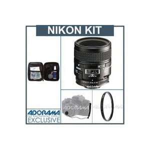  Nikon 60mm f/2.8D AF Nikkor Lens Kit with 5 Year U.S.A 