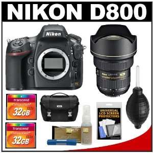  Nikon D800 Digital SLR Camera Body with 14 24mm f/2.8G AF 