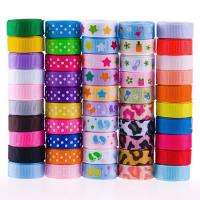 50YDS 3/8 10mm MIXED 50 style Grosgrain ribbon Lot 50 Yards  