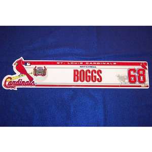 St. Louis Cardinals Mitchell Boggs 2008 Locker Nameplate  
