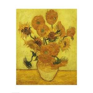  Sunflowers, 1889   Poster by Vincent Van Gogh (18x24 